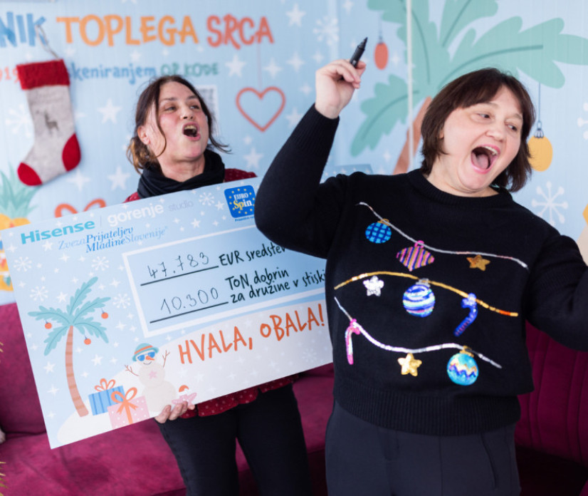 2021: Skupaj nam je uspelo "čudo"! Za otroke zbrali 47.783 evrov in 10 ton dobrin!