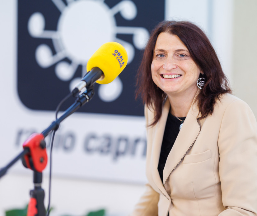 Mojca Mahajnc je kandidatka za županjo v Izoli