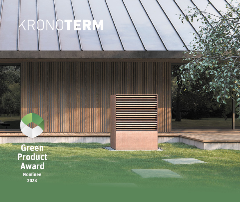 Slovenska toplotna črpalka ADAPT nominirana za prestižno trajnostno nagrado Green Product Award 2023! 