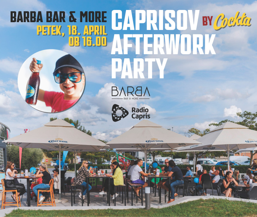 V petek se dobimo na After work partyju by Cockta v Barbi!