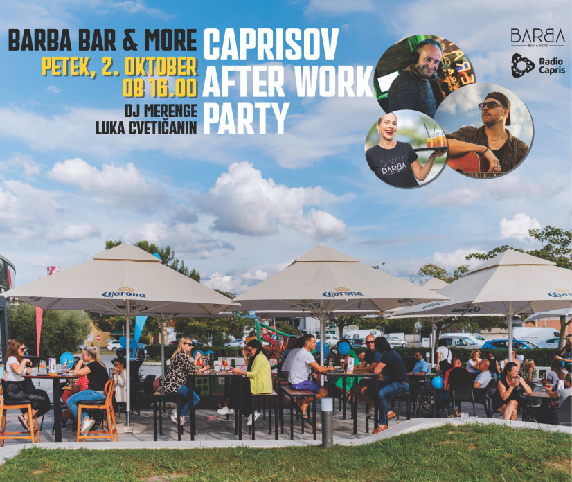 &Scaron;e zadnji leto&scaron;nji After Work party bo v Barbi!