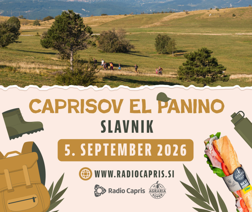 El panino: 5. septembra gremo na Slavnik