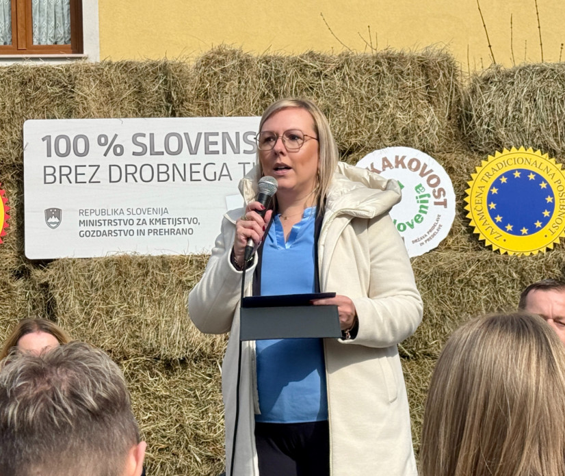 Slovenska zastavica kot novo jamstvo za poreklo hrane