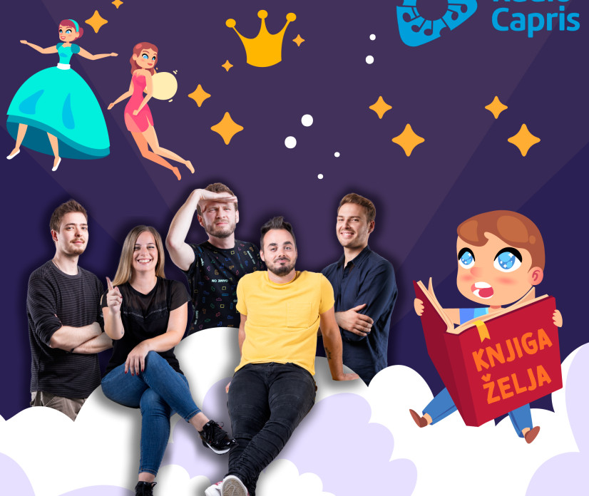 Na Caprisu tudi letos odpiramo priljubljeno Knjigo želja