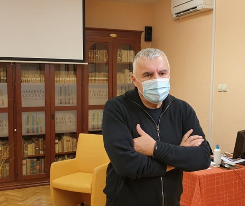 Zoran Predin v Kopru predstavil knjigo