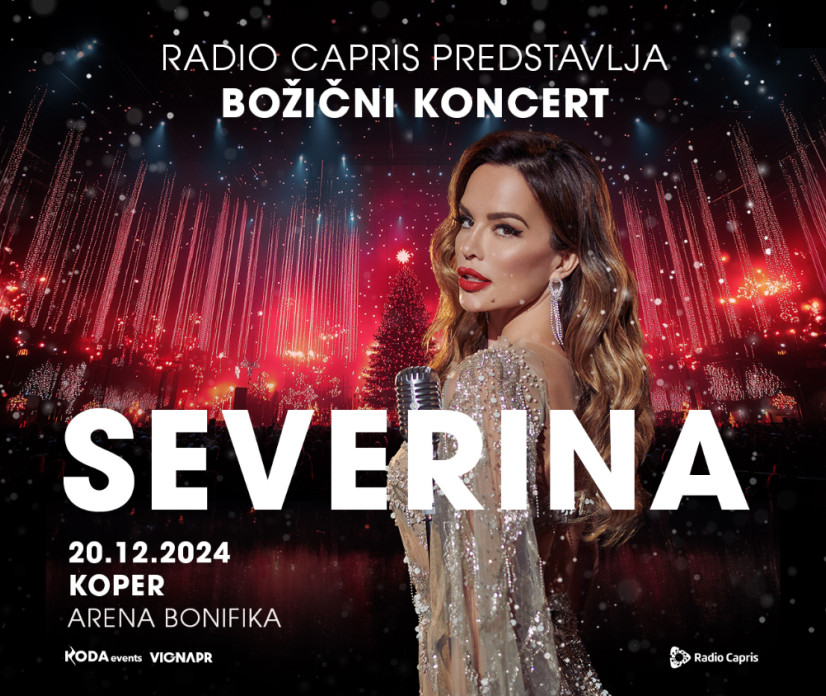 Božični koncert: Severina se vrača v Koper!