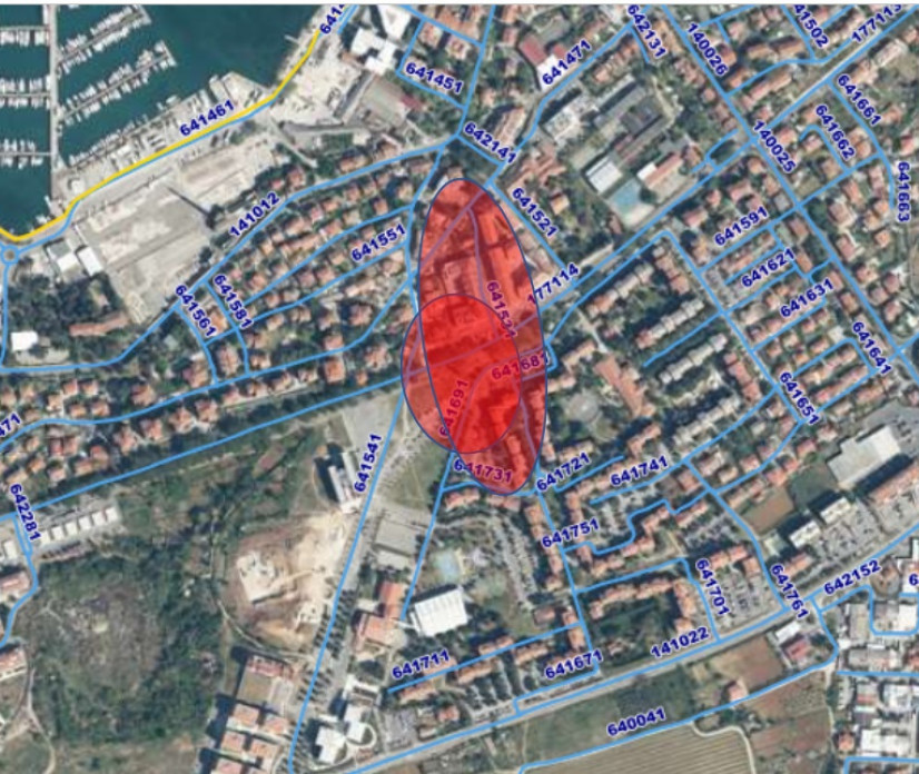 Večja zapora v Izoli: IZGRADNJA KROŽI&Scaron;ČA NA PRE&Scaron;ERNOVI CESTI