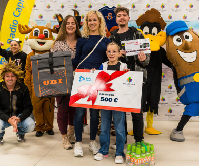 Obilo zabave in zaključek Caprisove akcije v Park Centru!