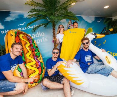 ZABAVA IN NAGRADE: Plažni studio v obmorskem parku z veliko aktivnostmi