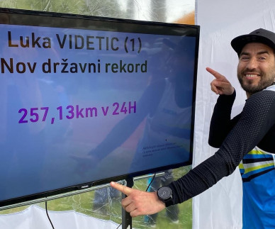 Luka Videtič postavil nov državni rekord na tekmovanju SLO24