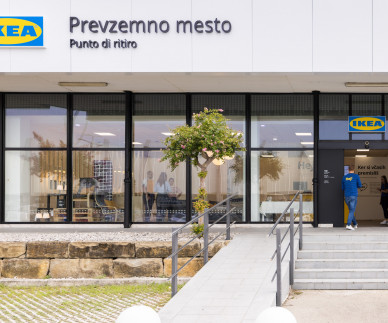 Podjetje IKEA je v Kopru odprlo novo prevzemno mesto  
