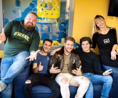 FOTO & AUDIO: Booom, iz &scaron;ova Slovenija ima talent v Caprisov studiu