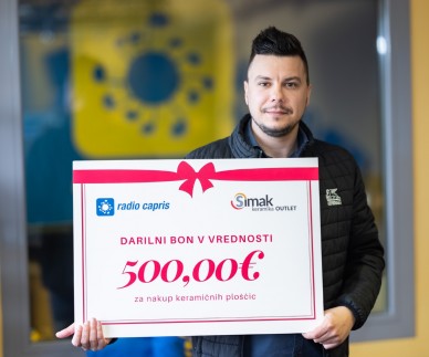 Veliko nagrado 500 evrov prejme ...