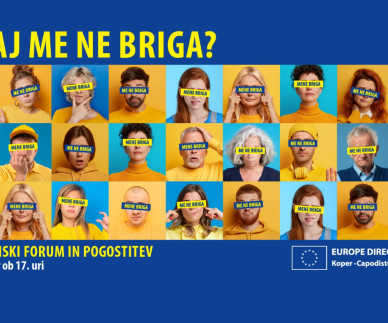 Državljanski forum na PiNI: "I&scaron;čemo 40 ljudi, ki jih "ne briga" in tiste, ki jih &scaron;e kako briga."