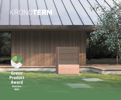 Slovenska toplotna črpalka ADAPT nominirana za prestižno trajnostno nagrado Green Product Award 2023! 