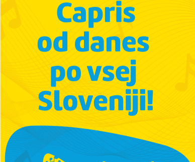 Capris DIGITALNO po vsej Sloveniji
