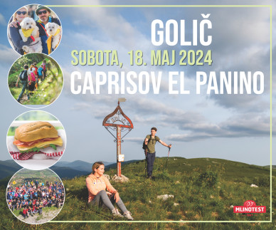 Caprisov El Panino: 18. maja gremo na Golič