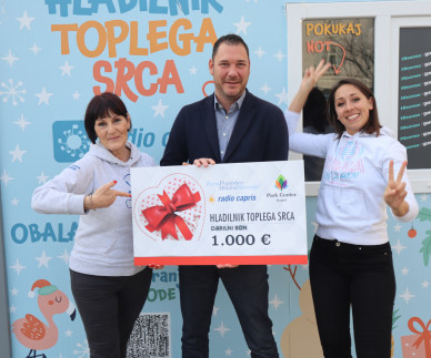Napisanih 200 dobrih starih čestitk - Park Center Koper zato donira 1.000 evrov