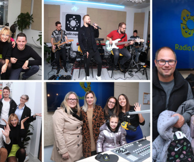 FOTO: Vrata novih studiev smo danes odprli tudi poslu&scaron;alcem