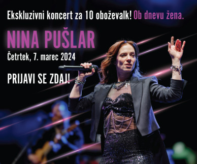 Četrtkov jutranji intervju zvečer z Nino Pu&scaron;lar in 10 oboževalkami