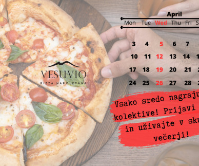 Capris in pizzerija Vesuvio nagrajujeta najbolj&scaron;e kolektive!