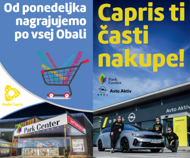 Častimo nakupe v Park Centru Koper!